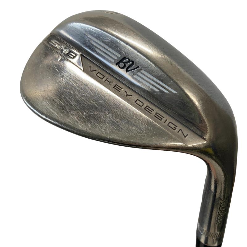 【中古】 タイトリスト VOKEY SPIN MILLED SM8 ブラッシュドスチール 58°/10°S ウェッジ WG Dynamic Gold (フレックスS) メンズ 成人男性用 右利き 右用 D価値づける ゴルフ野球クラブ