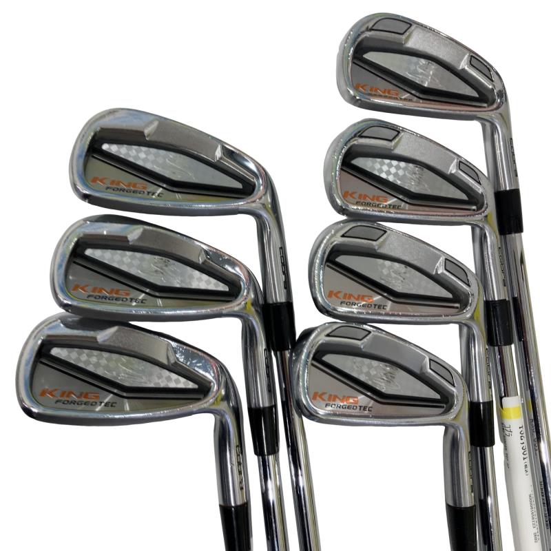【中古】 コブラ KING FORGED TEC 8S アイアンセット IR NS PRO 950GH (フレックスS) メンズ 男性用 右利き 右用 Cランク ゴルフクラブ
