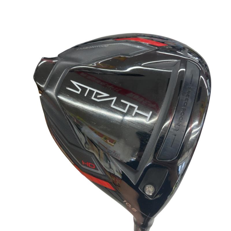 【中古】 テーラーメイド STEALTH HD 10.5° ドライバー DR TENSEI RED TM50(STEALTH DR) (フレックスR) メンズ 男性用 右利き 右用 Cランク ゴルフクラブ