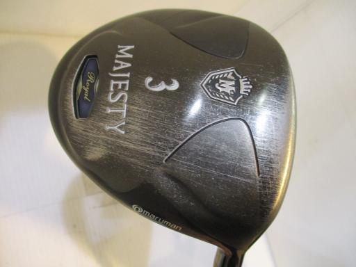 【中古】 マジェスティゴルフ(旧マルマン) MAJESTY ROYAL BLACK 3W フェアウェイウッド FW MAJESTY LV510(フェアウェイ) (フレックスR) メンズ 男性用 右利き 右用 Dランク ゴルフクラブ