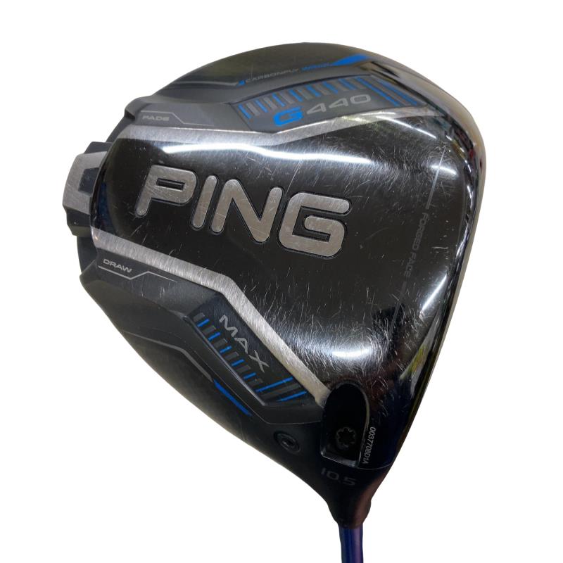 【中古】 ピン G440 MAX 10.5° １番ウッド DR ALTA J CB BLUE(DR) (フレックスS) メンズ 成人男性用 右利き 右用 C序列付ける ゴルフ野球クラブ
