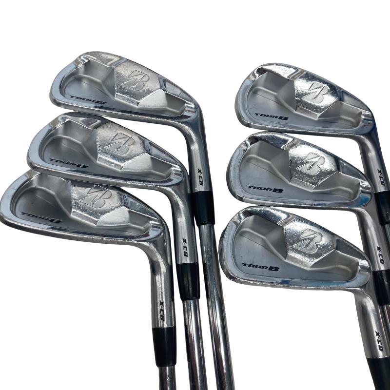 【中古】 ブリヂストン TOUR B X-CB 6S アイアン仕掛ける IR Dynamic Gold (フレックスS) メンズ 成人男性用 右利き 右用 C序列付ける ゴルフ野球クラブ