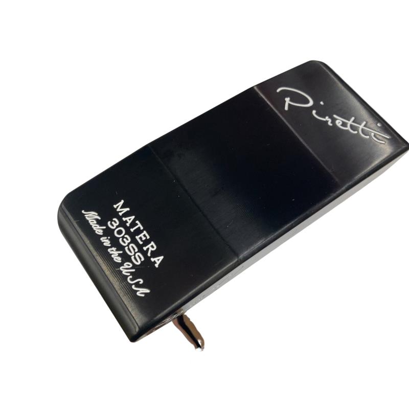 【中古】 Piretti Piretti MIDNIGHT BLACK MATERA TF 34インチ パター PT スチール (フレックスその他) メンズ 男性用 右利き 右用 Cランク ゴルフクラブ