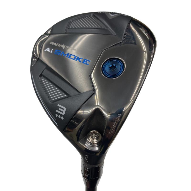 【中古】 キャロウェイ PARADYM Ai SMOKE ◆◆◆ 3W フェアウェイウッド FW SPEEDER NX BLACK 60 (フレックスS) メンズ 男性用 右利き 右用 Bランク ゴルフクラブ