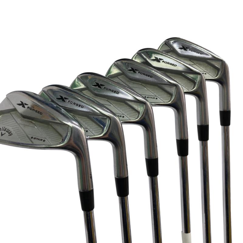 【中古】 キャロウェイ X FORGED STAR 6S アイアン仕掛ける IR NS PRO MODUS3 TOUR105 (フレックスS) メンズ 成人男性用 右利き 右用 C価値づける ゴルフ野球クラブ