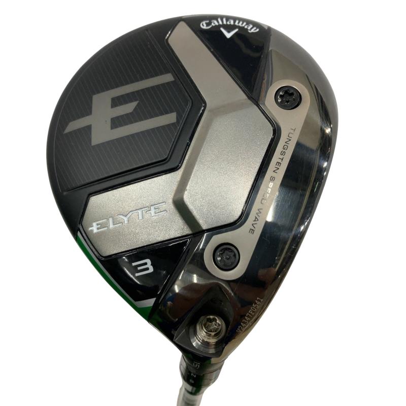 【中古】 キャロウェイ ELYTE 3W フェアウェイウッド FW VENTUS GREEN 50 for CW(ELYTE FW) (フレックスS) メンズ 男性用 右利き 右用 Bランク ゴルフクラブ|ゴルフパートナー 中古クラブ店