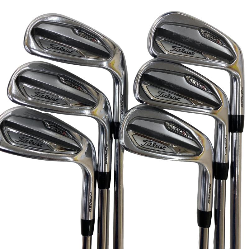 【中古】 タイトリスト Titleist T100S 6S アイアンセット IR NS PRO 950GH neo (フレックスS) メンズ 男性用 右利き 右用 Cランク ゴルフクラブ
