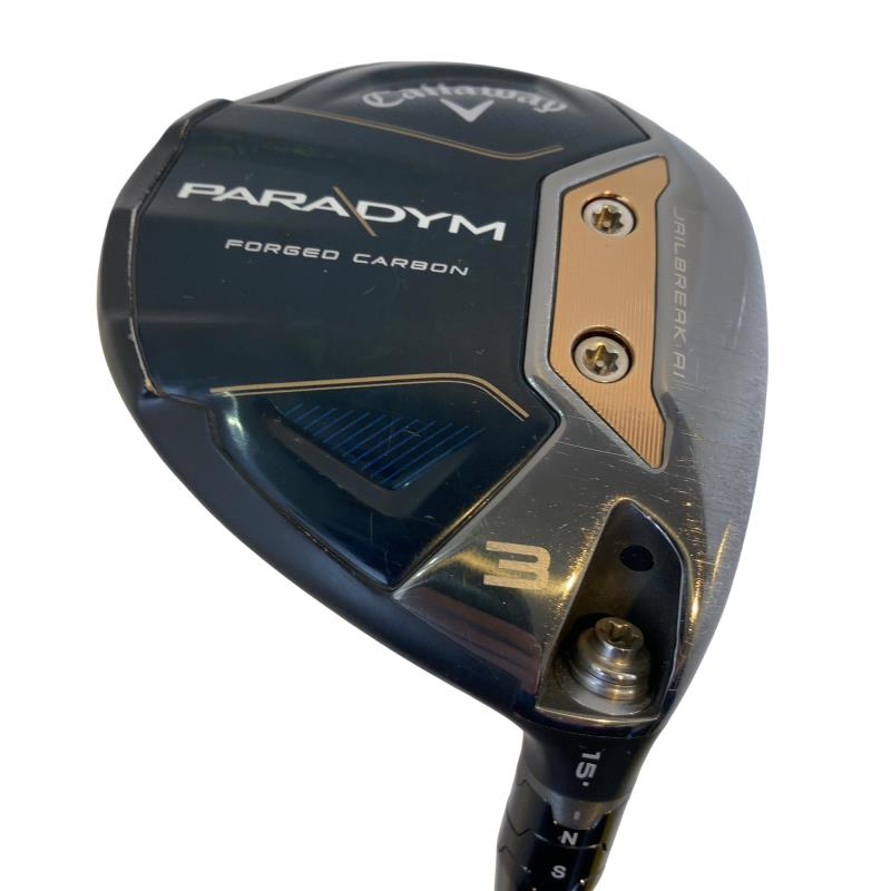 【中古】 キャロウェイ PARADYM 3W フェアウェイウッド FW VENTUS TR 5 for CW(PARADYM FW) (フレックスS) メンズ 男性用 右利き 右用 Cランク ゴルフクラブ