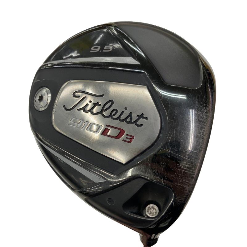 【中古】 タイトリスト 910 D3  9.5° １番ウッド DR Titleist Motore 5.5 (フレックスS) メンズ 成人男性用 右利き 右用 C序列付ける ゴルフ野球クラブ