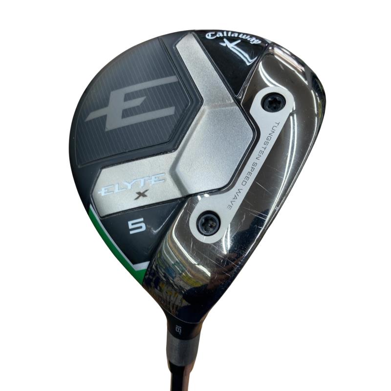 【中古】 キャロウェイ ELYTE X 5W フェアウェイウッド FW VENTUS GREEN 50 for CW(ELYTE FW) (フレックスSR) メンズ 男性用 右利き 右用 Cランク ゴルフクラブ