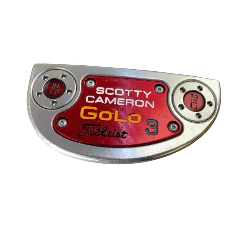 【中古】 タイトリスト SCOTTY CAMERON GoLo 3 33in パター PT スチール写真 (フレックス余分の物) メンズ 成人男性用 右利き 右用 C序列付ける ゴルフ野球クラブ