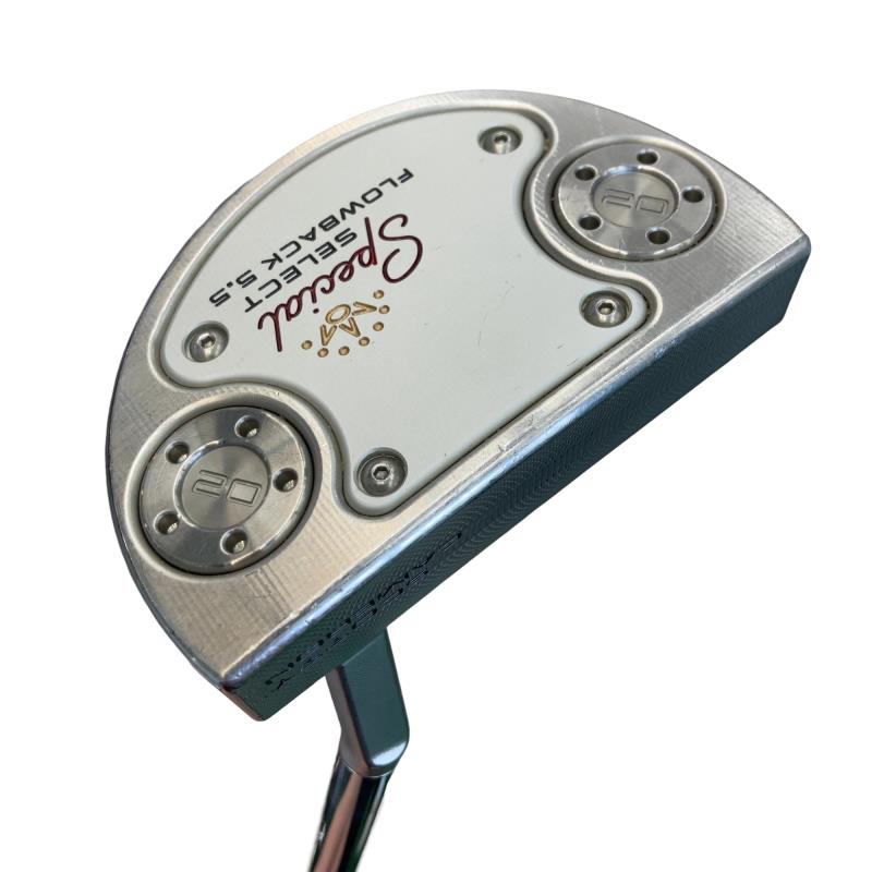 【中古】 タイトリスト SCOTTY CAMERON Special select FLOWBACK 5.5 33in パター PT スチール写真 (フレックス余分の物) メンズ 成人男性用 右利き 右用 C序列付ける ゴルフ野球クラブ