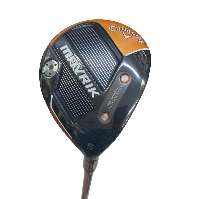 【中古】 キャロウェイ MAVRIK 5W フェアウェイウッド FW 純然たる特注矢がら (フレックスS) メンズ 成人男性用 右利き 右用 C位置づける ゴルフ野球クラブ