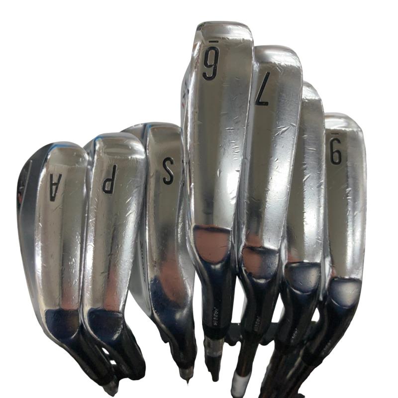 【中古】 ダンロップ SRIXON ZX7  8S アイアン仕掛ける IR NS PRO MODUS3 TOUR120 (フレックスS) メンズ 成人男性用 右利き 右用 C価値づける ゴルフ野球クラブ