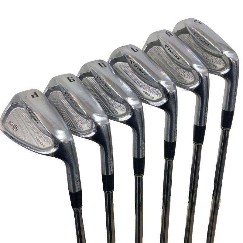 【中古】 ブリヂストン TOURSTAGE X-BLADE 703 6S アイアンセット IR NS PRO 950GH ウェイトフロー (フレックスS) メンズ 男性用 右利き 右用 Cランク ゴルフクラブ