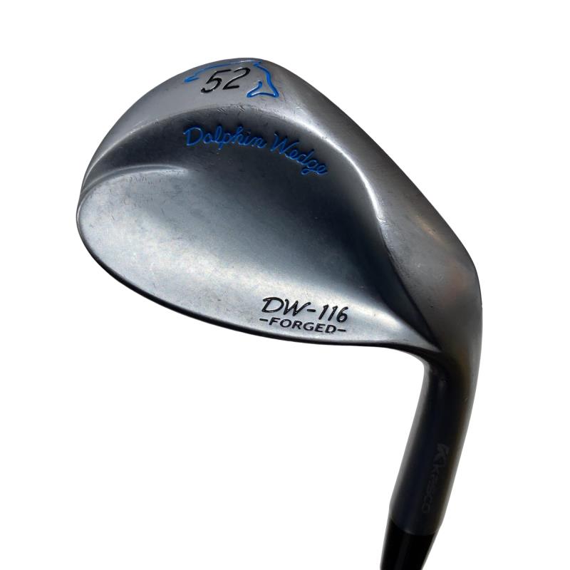 【中古】 キャスコ Dolphin Wedge DW-116 FORGED 52° ウェッジ WG Dolphin DP-151 (フレックスR) メンズ 成人男性用 右利き 右用 C位置づける ゴルフ野球クラブ