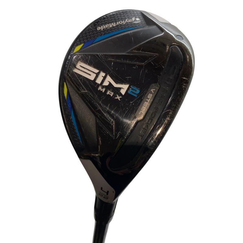 【中古】 テーラーメイド SIM2 MAX U4 ユーティリティ UT TENSEI BLUE TM60(SIM2 UT) (フレックスS) メンズ 男性用 右利き 右用 Cランク ゴルフクラブ|ゴルフパートナー 中古クラブ店