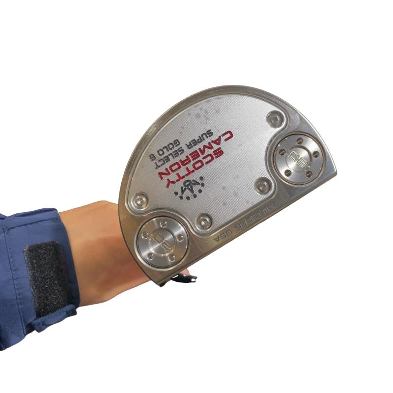 【中古】 タイトリスト SCOTTY CAMERON SUPER SELECT GOLO 6 33インチ パター PT スチール (フレックスその他) メンズ 男性用 右利き 右用 Aランク ゴルフクラブ|ゴルフパートナー 中古クラブ店