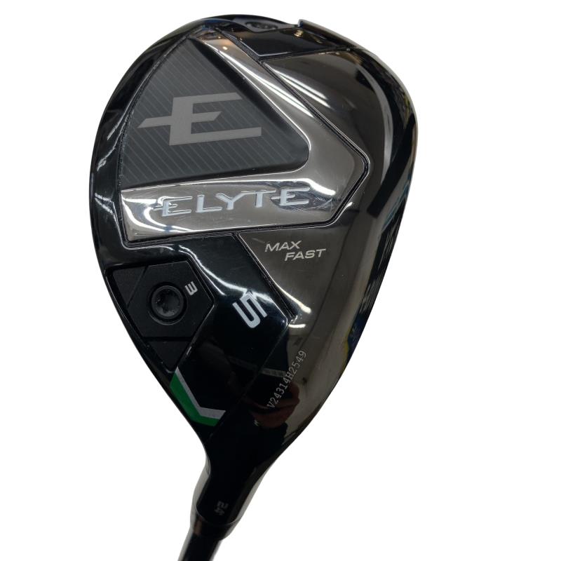 【中古】 キャロウェイ ELYTE MAX FAST U5 ユーティリティ UT LIN-Q GREEN 40 for CW(ELYTE UT) (フレックスR) メンズ 男性用 右利き 右用 Cランク ゴルフクラブ