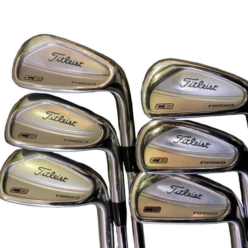 【中古】 タイトリスト Titleist CB 716 6S アイアンセット IR NS PRO 950GH (フレックスS) メンズ 男性用 右利き 右用 Cランク ゴルフクラブ
