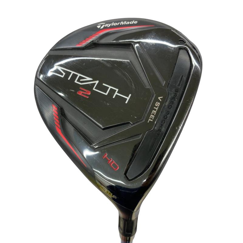 【中古】 テーラーメイド STEALTH2 HD 3W フェアウェイウッド FW リシャフト (フレックスその他) メンズ 男性用 右利き 右用 Cランク ゴルフクラブ