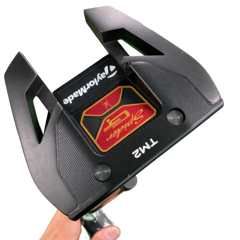 【中古】 仕立て屋御手伝いさん Spider GT BLACK TM2 33in パター PT スチール写真 (フレックス余分の物) メンズ 成人男性用 右利き 右用 B序列付ける ゴルフ野球クラブ