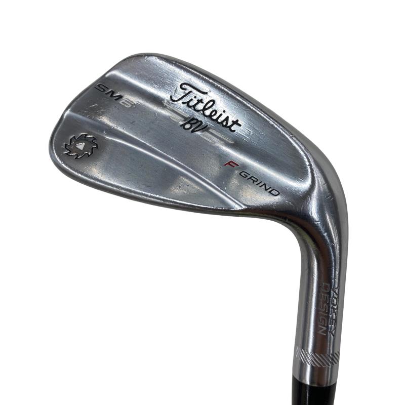 【中古】 タイトリスト VOKEY SPIN MILLED SM6 周遊旅行Cr 50°/12°F ウェッジ WG Dynamic Gold (フレックスS) メンズ 成人男性用 右利き 右用 D価値づける ゴルフ野球クラブ
