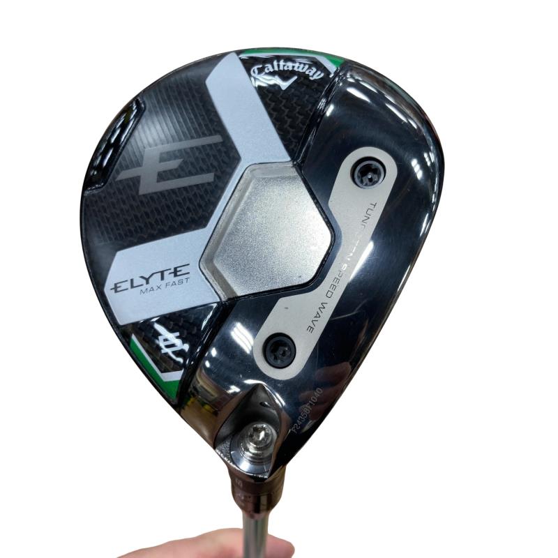 【中古】 キャロウェイ ELYTE MAX FAST 5W レディース フェアウェイウッド FW LIN-Q GREEN 40 for CW(ELYTE FW) (フレックスL) レディース 女性用 右利き 右用 Cランク ゴルフクラブ｜ゴルフパートナー 中古クラブ店