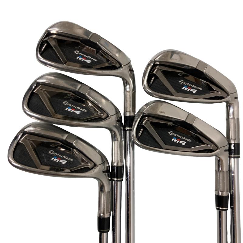 【中古】 テーラーメイド M4 6S アイアンセット IR RE-AX 90 STEEL JAPAN・SPEC(アイアン) (フレックスS) メンズ 男性用 右利き 右用 Dランク ゴルフクラブ|ゴルフパートナー 中古クラブ店