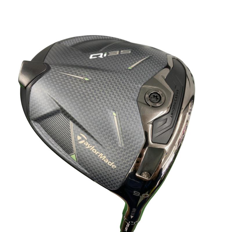 【中古】 テーラーメイド Qi35 9° ドライバー DR Diamana SILVER TM55(Qi35 DR) (フレックスS) メンズ 男性用 右利き 右用 Cランク ゴルフクラブ