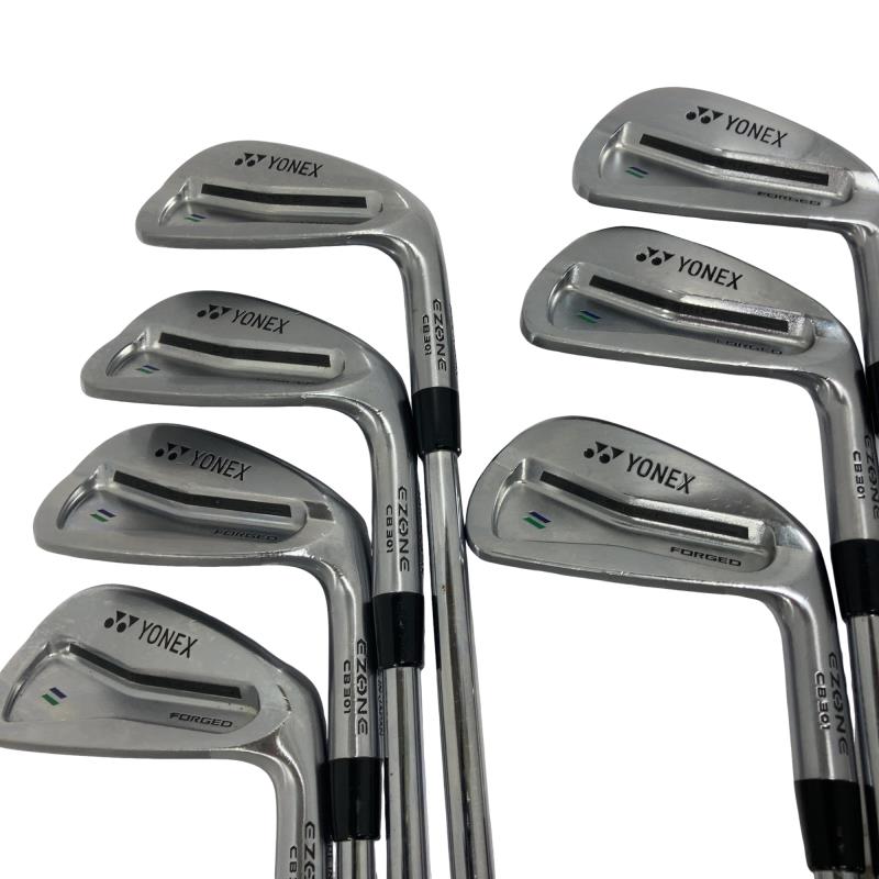 【中古】 ヨネックス EZONE CB 301 FORGED 8S アイアン仕掛ける IR 完全無欠特注立て坑 (フレックスX) メンズ 成人男性用 右利き 右用 C価値づける ゴルフ野球クラブ