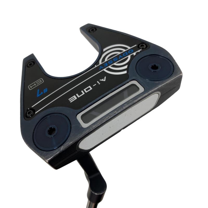 【中古】 オデッセイ Ai-ONE #7 CH 34in パター PT STROKE LAB 90 スチール写真 (フレックス余分の物) メンズ 成人男性用 右利き 右用 C価値づける ゴルフ野球クラブ