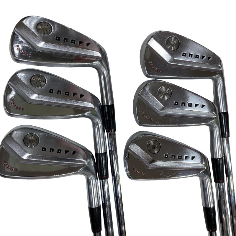 【中古】 ダイワ(グローブライド) ONOFF FORGED(2022) KURO 7S アイアン仕掛ける IR NS PRO MODUS3 TOUR105 (フレックスS) メンズ 成人男性用 右利き 右用 C価値づける ゴルフ野球クラブ