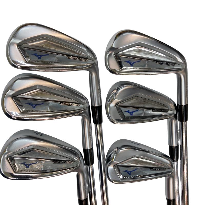 【中古】 ミズノ JPX 921 FORGED 6S アイアンセット IR 純正特注シャフト (フレックスR) メンズ 男性用 右利き 右用 Cランク ゴルフクラブ