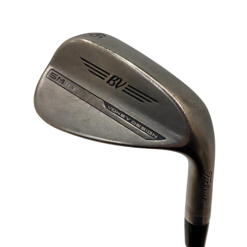 【中古】 タイトリスト VOKEY SPIN MILLED SM10 ニッケル 46°/10°F ウェッジ WG Dynamic Gold (フレックスS) メンズ 男性用 右利き 右用 Cランク ゴルフクラブ