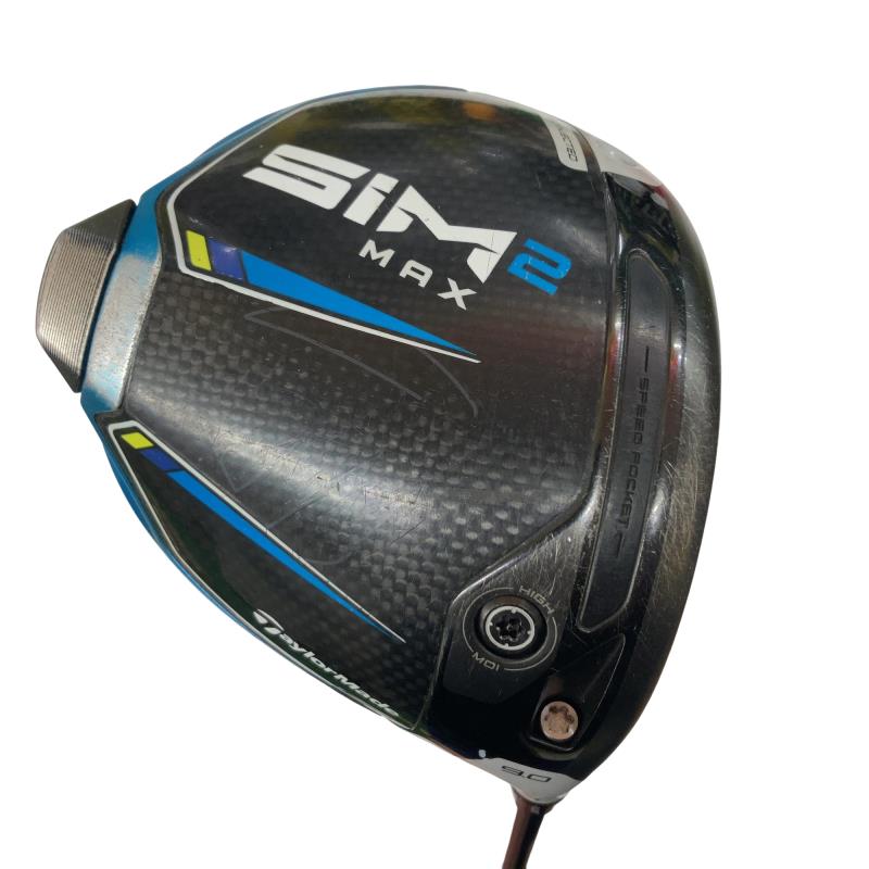 【中古】 テーラーメイド SIM2 MAX 9° ドライバー DR TENSEI BLUE TM50(SIM2 DR) (フレックスS) メンズ 男性用 右利き 右用 Cランク ゴルフクラブ