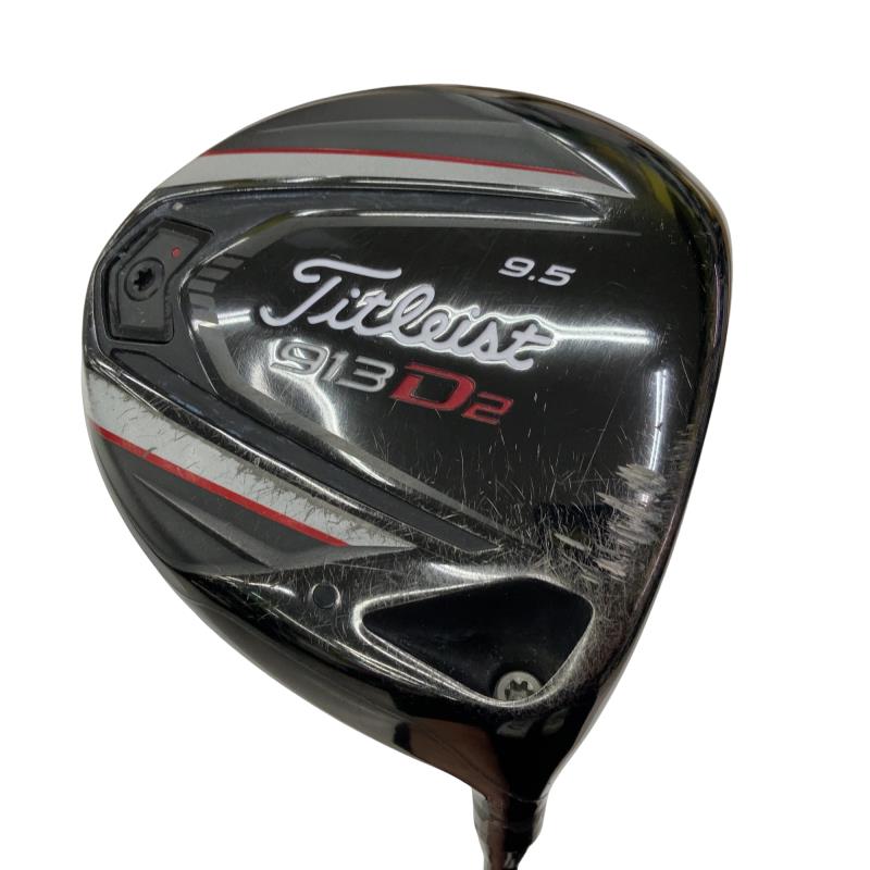 【中古】 タイトリスト 913 D2  9.5° １番ウッド DR Titleist ROMBAX 55 (フレックスS) メンズ 成人男性用 右利き 右用 C序列付ける ゴルフ野球クラブ