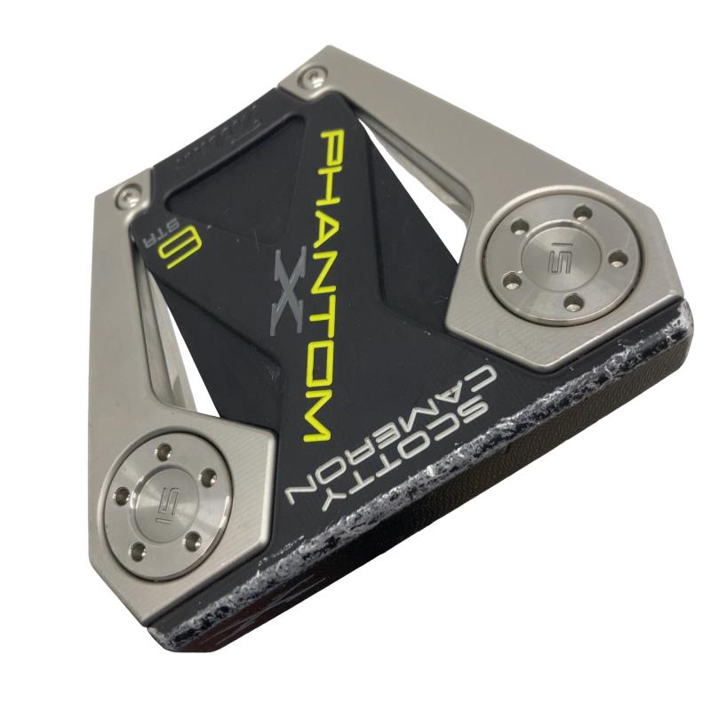 【中古】 タイトリスト SCOTTY CAMERON PHANTOM X 6STR 34in パター PT スチール写真 (フレックス余分の物) メンズ 成人男性用 右利き 右用 D序列付ける ゴルフ野球クラブ