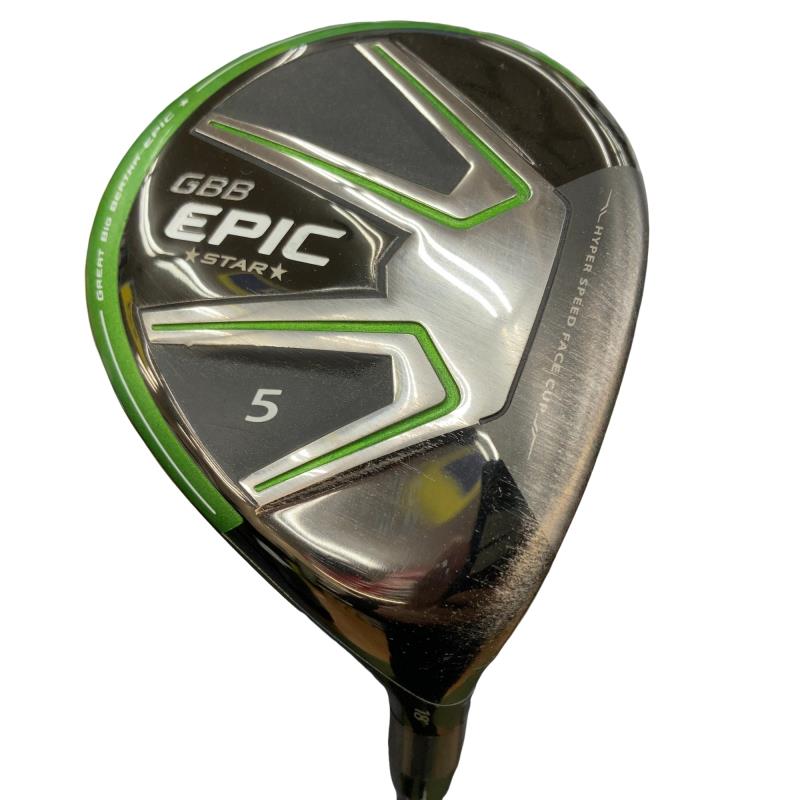 【中古】 キャロウェイ GBB EPIC STAR 5W フェアウェイウッド FW Speeder EVOLUTION for GBB (フレックスSR) メンズ 男性用 右利き 右用 Cランク ゴルフクラブ