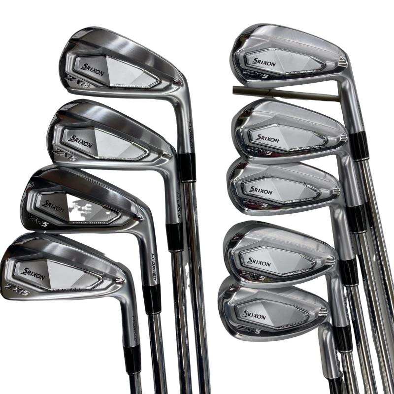 【中古】 ダンロップ SRIXON ZXi5 9S アイアンセット IR NS PRO MODUS3 TOUR105 (フレックスS) メンズ 男性用 右利き 右用 Bランク ゴルフクラブ