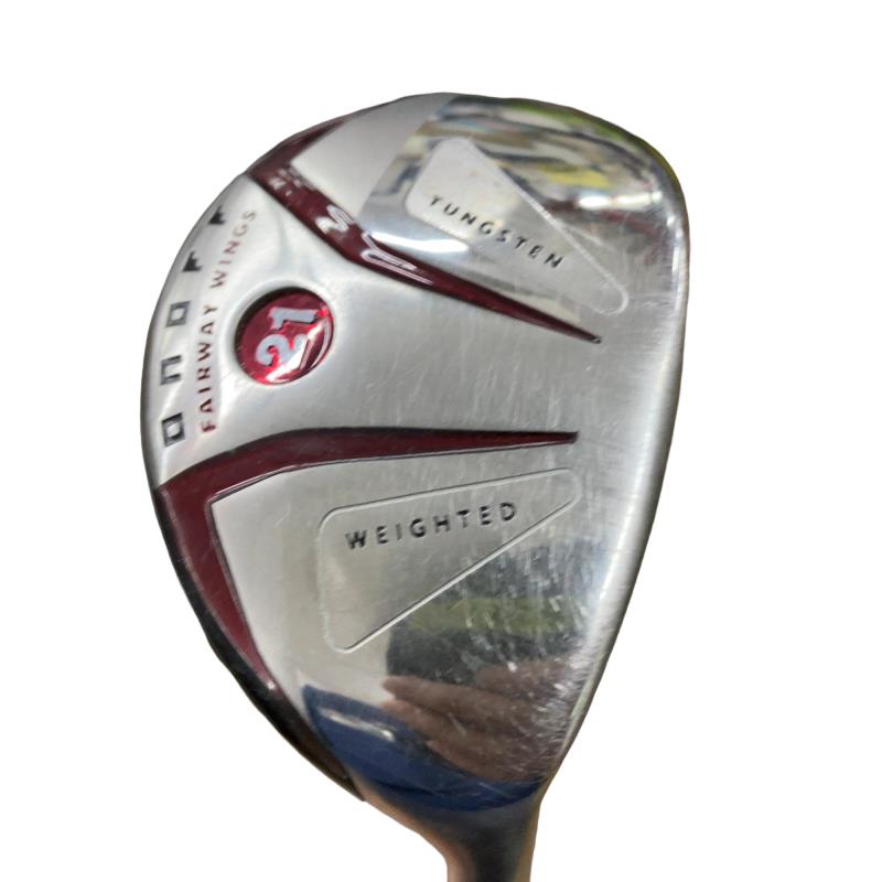 【中古】 ダイワ(グローブライド) ONOFF FAIRWAY WINGS(2014) 21° ありがた味 UT SMOOTH KICK MP-514U (フレックスR) メンズ 成人男性用 右利き 右用 C位置づける ゴルフ野球クラブ