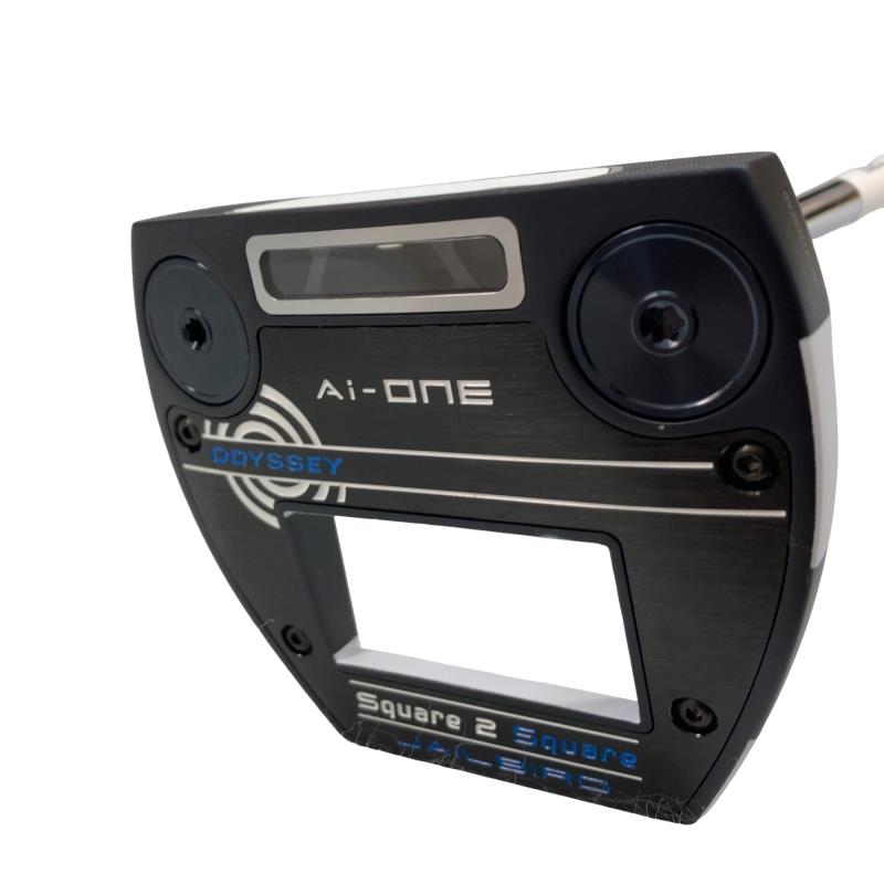 【中古】 オデッセイ Ai-ONE SQUARE 2 SQUARE JAILBIRD 34in パター PT STROKE LAB 90 スチール写真 (フレックス余分の物) メンズ 成人男性用 右利き 右用 C価値づける ゴルフ野球クラブ