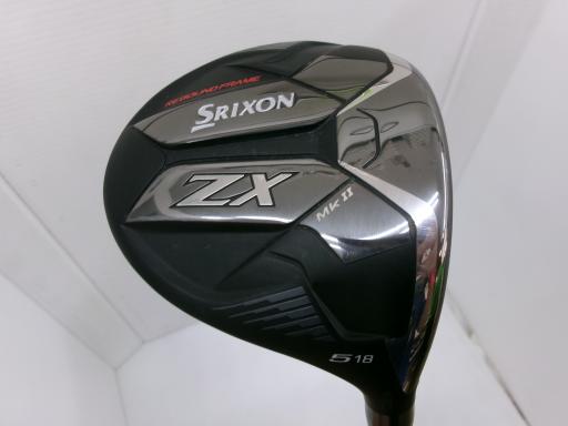 【中古】 ダンロップ SRIXON ZX Mk II 5W フェアウェイウッド FW Diamana ZX-II 50 (フレックスSR) メンズ 男性用 右利き 右用 Cランク ゴルフクラブ