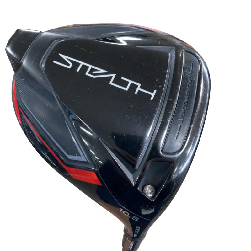 【中古】 テーラーメイド STEALTH 10.5° ドライバー DR TENSEI RED TM50(STEALTH DR) (フレックスSR) メンズ 男性用 右利き 右用 Dランク ゴルフクラブ