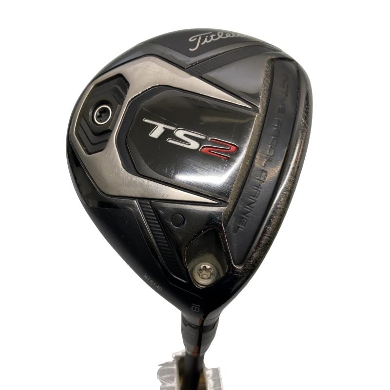 【中古】 タイトリスト TS2 18° フェアウェイウッド FW リシャフト (フレックスその他) メンズ 男性用 右利き 右用 Dランク ゴルフクラブ