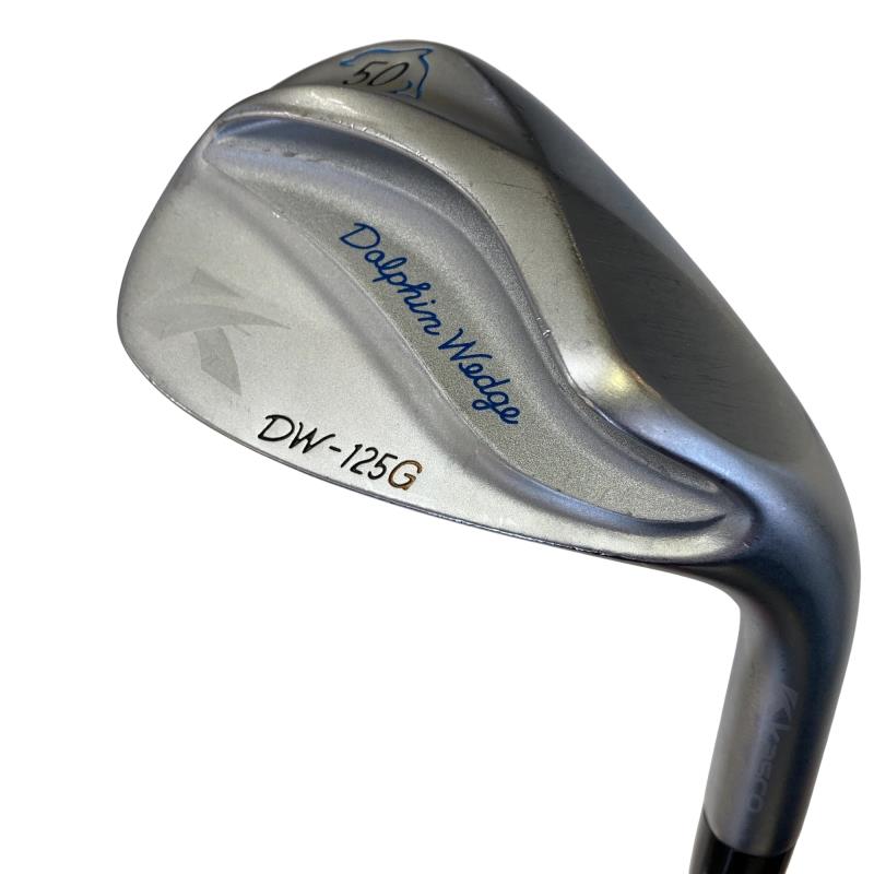 【中古】 キャスコ Dolphin Wedge DW-125G シルバー 50° ウェッジ WG Dolphin DP-231 (フレックスその他) メンズ 男性用 右利き 右用 Cランク ゴルフクラブ|ゴルフパートナー 中古クラブ店