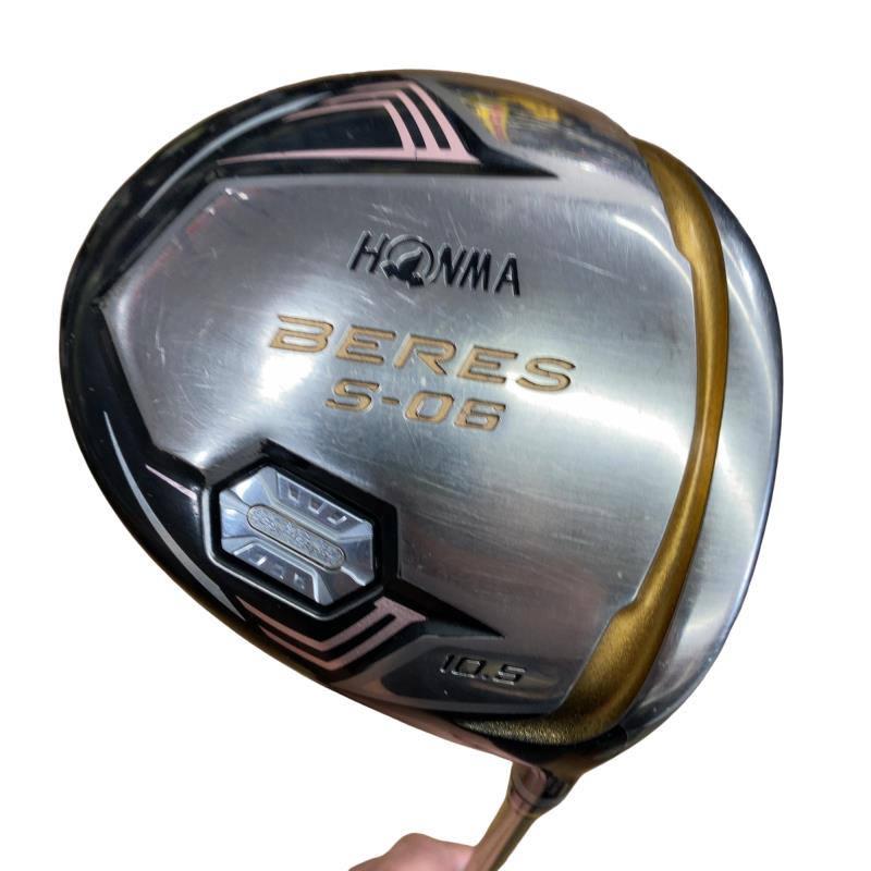 【中古】 本間ゴルフ BERES S-06 10.5° １番ウッド DR 3S ARMRQX 47(１番ウッド) (フレックスR) メンズ 成人男性用 右利き 右用 C位置づける ゴルフ野球クラブ