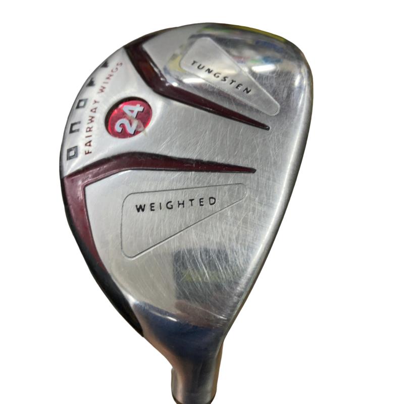 【中古】 ダイワ(グローブライド) ONOFF FAIRWAY WINGS(2014) 24° ありがた味 UT SMOOTH KICK MP-514U (フレックスR) メンズ 成人男性用 右利き 右用 C位置づける ゴルフ野球クラブ