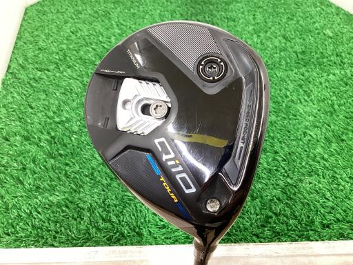 【中古】 テーラーメイド Qi10 TOUR 3W フェアウェイウッド FW リシャフト (フレックスその他) メンズ 男性用 右利き 右用 Cランク ゴルフクラブ