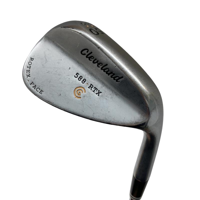 【中古】 クリーブランド Cleveland 588 RTX クローム 50°/10° ウェッジ WG Dynamic Gold (フレックスS) メンズ 男性用 右利き 右用 Cランク ゴルフクラブ